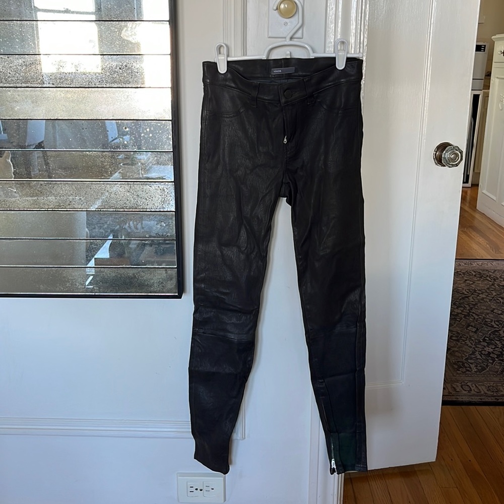 Vince Leather Leggings